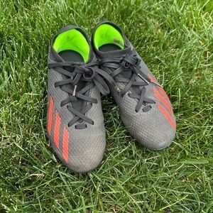 Adidas X Speedportal.3 FG Kid’s Soccer Cleats Shoes Black Size 1 youth